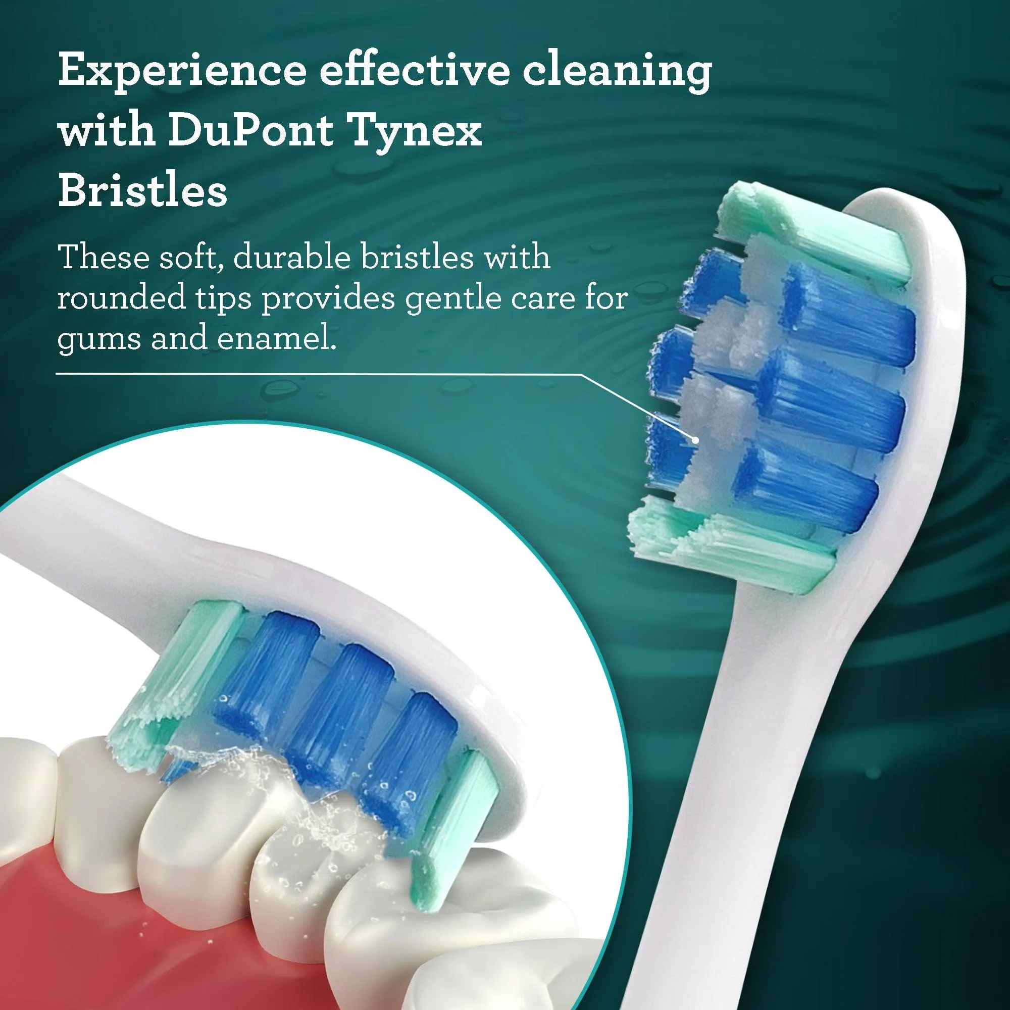 Pressure Sensor Sonic Toothbrush - Teal