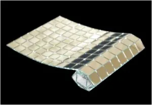 PRISMA Mirror Tile Sheet 1" Polaris Clear x 23.5 Sq 101-08