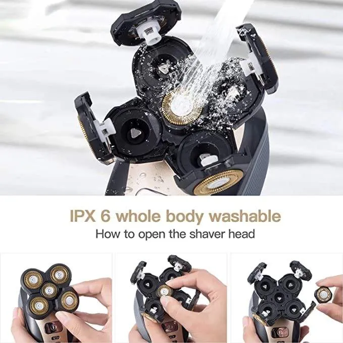 ProCut™ Bald Head Shaver 5-in-1 Electric Head Shaver & Grooming Kit