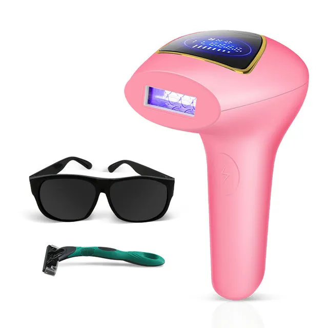 Professional LCD Laser Hair Removal Permanent IPL Laser Depilator