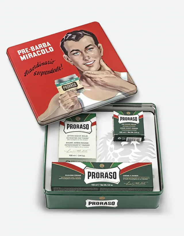 Proraso - Vintage Selection Gino, Refreshing Eucalyptus