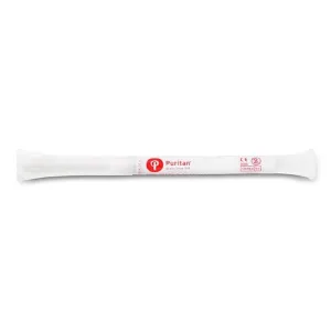 Puritan Dry Transport System 2 - 6" Sterile DNA-Free Standard Cotton Swabs - 25-806 2WC TT FDNA - Case of 1000