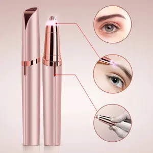 Rechargable Painless women hair removal eye brow hair remover