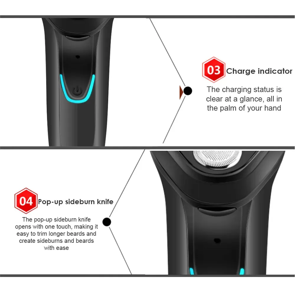 Rechargeable Shaver SpyCam