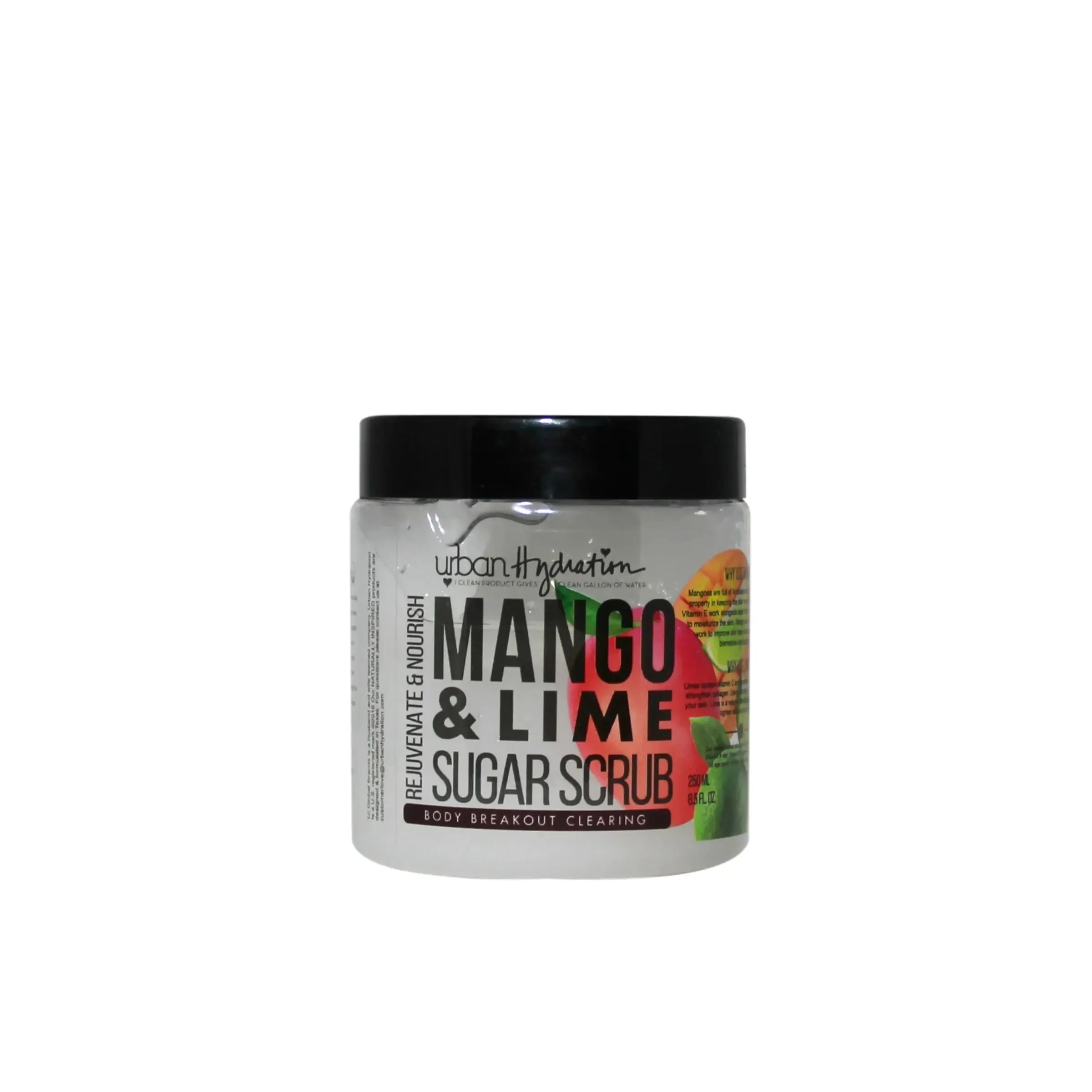 Rejuvenate & Nourish Mango & Lime Sugar Scrub – Body Scrub