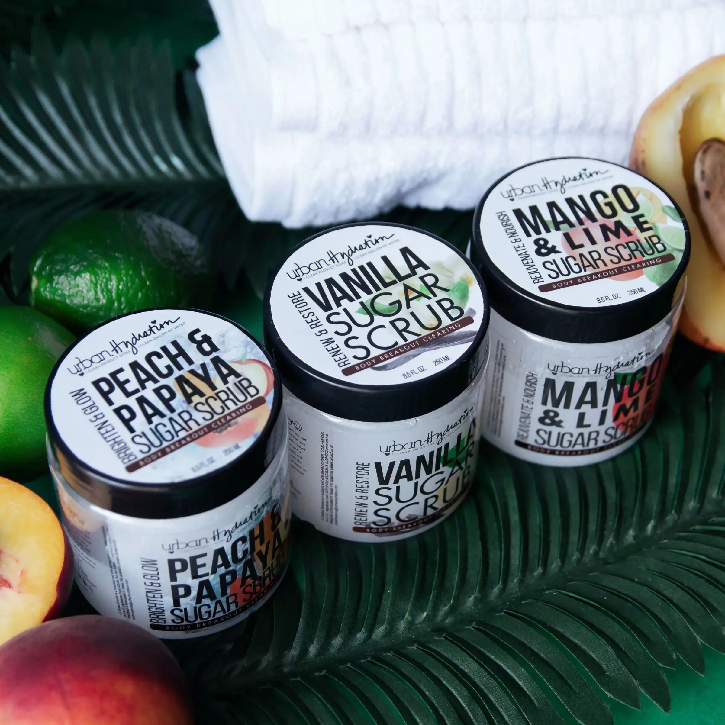 Rejuvenate & Nourish Mango & Lime Sugar Scrub – Body Scrub
