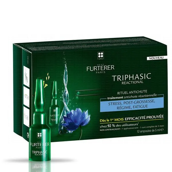 RENE FURTERER Triphasic Reactional 12x0.17oz