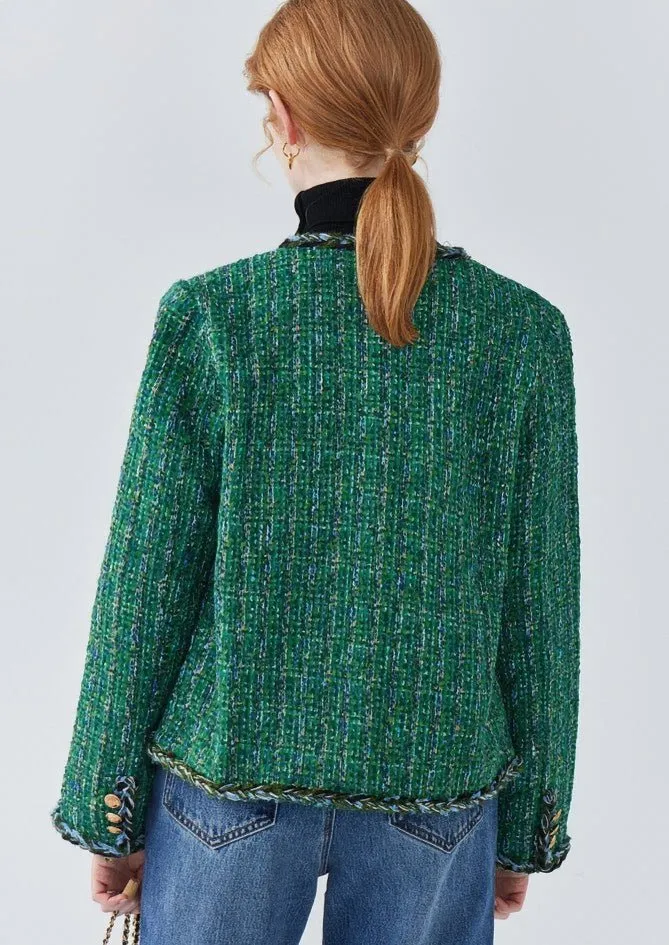 RETRO GREEN FRAGRANCE JACKET