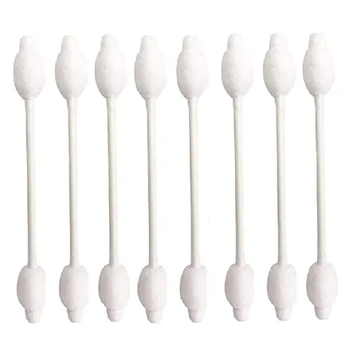 Rouceyxin Baby Cotton Swabs - Hypoallergenic, Chlorine-Free, 100% Biodegradable, 224 Count