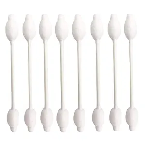 Rouceyxin Baby Cotton Swabs - Hypoallergenic, Chlorine-Free, 100% Biodegradable, 224 Count