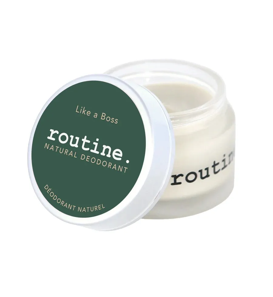 Routine Natural Deodorant Cream - Like a Boss