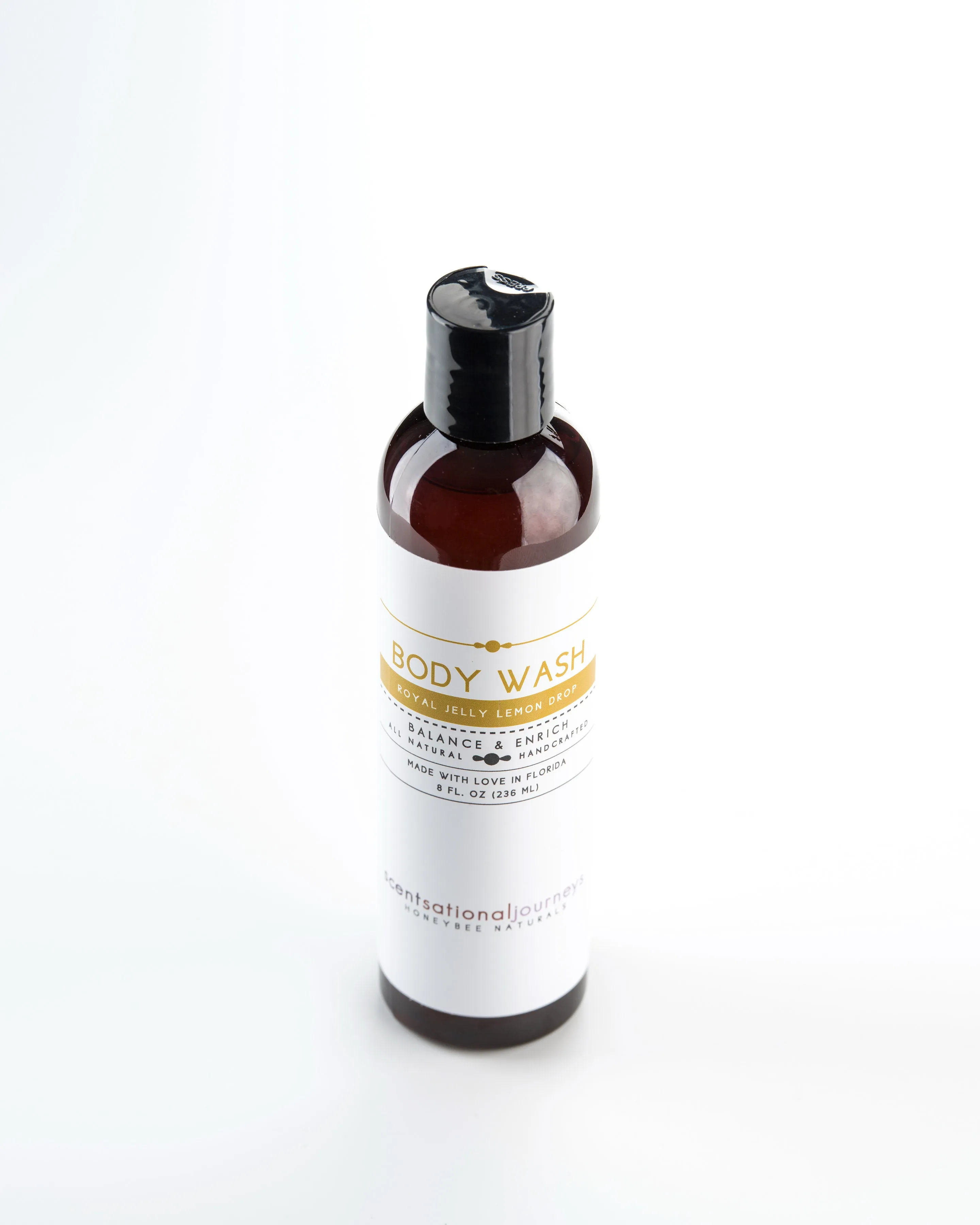 Royal Jelly Lemon Drop Omega-3 Hemp & Aloe Cleansing Body Wash