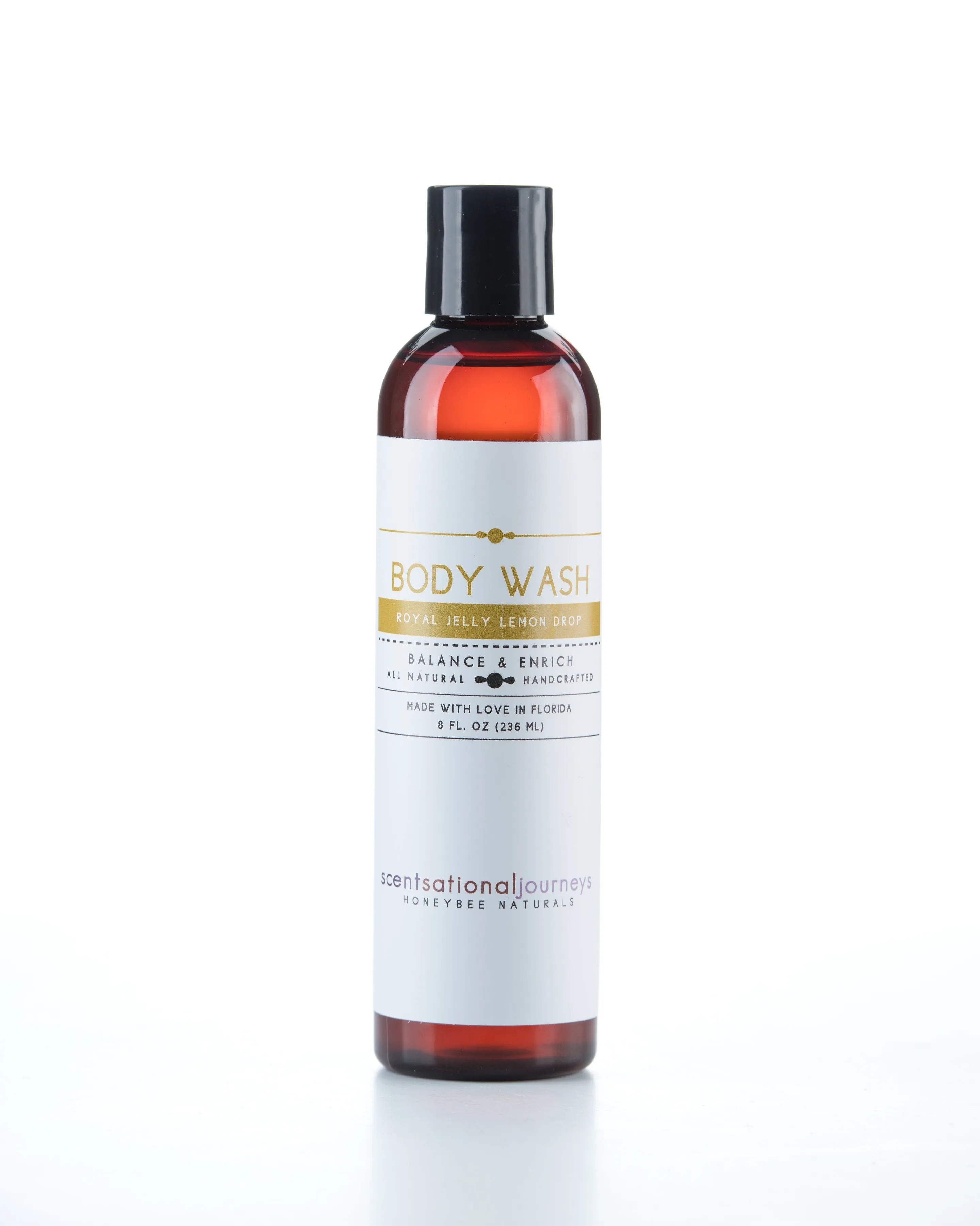 Royal Jelly Lemon Drop Omega-3 Hemp & Aloe Cleansing Body Wash