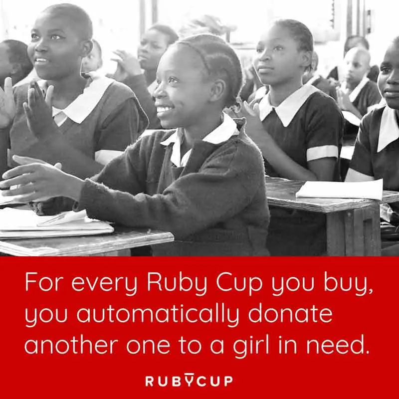 Ruby Cup Menstrual Cup (Small) 4 Colours