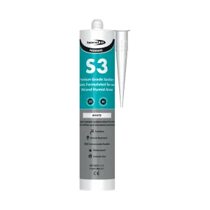 S3 Sanitary Sealant EU3 White