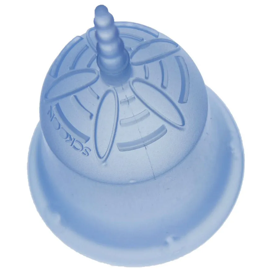 SCKOONCUP - MENSTRUAL CUP AND SCKOON ORGANIC COTTON PAD SET - BALANCE