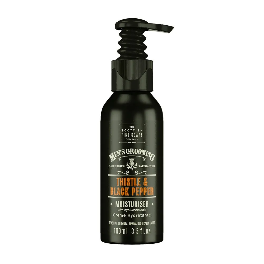 Scottish Fine Soaps 100ml Thistle & Black Pepper Moisturiser