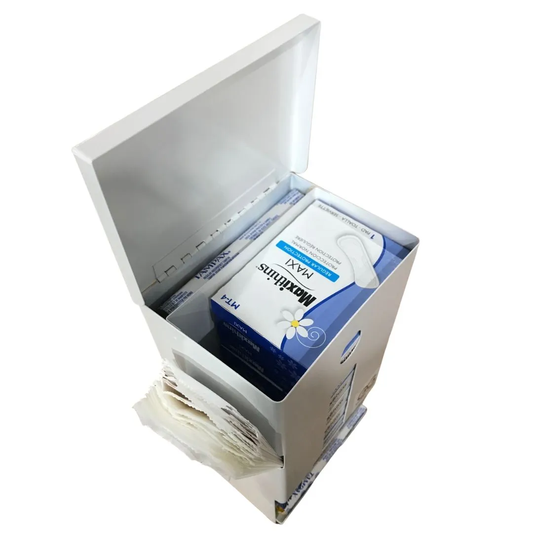 SD7000-PF, Pre-Filled, Tampon and Sanitary Napkin Dispenser