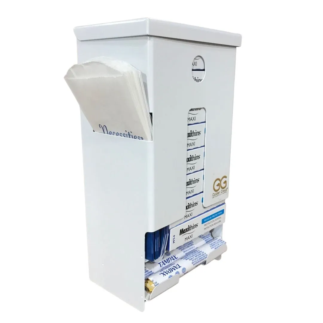 SD7000-PF, Pre-Filled, Tampon and Sanitary Napkin Dispenser