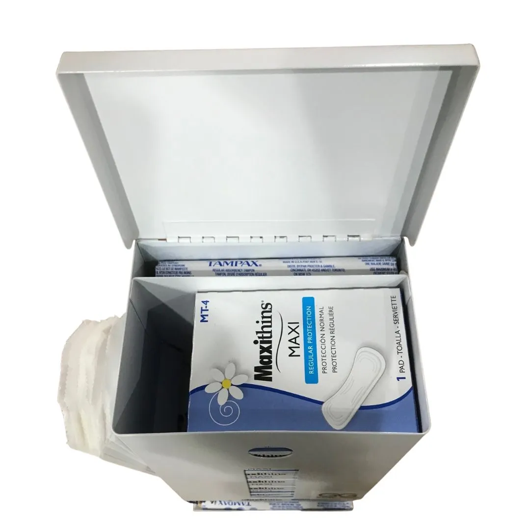 SD7000-PF, Pre-Filled, Tampon and Sanitary Napkin Dispenser