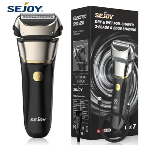 Sejoy Electric Shaver - Waterproof and Cordless