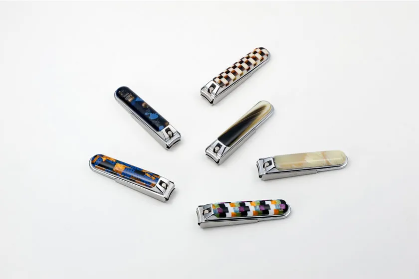 Seki Japan Nail Clipper - White Marble - , Japanese Nail Clippers