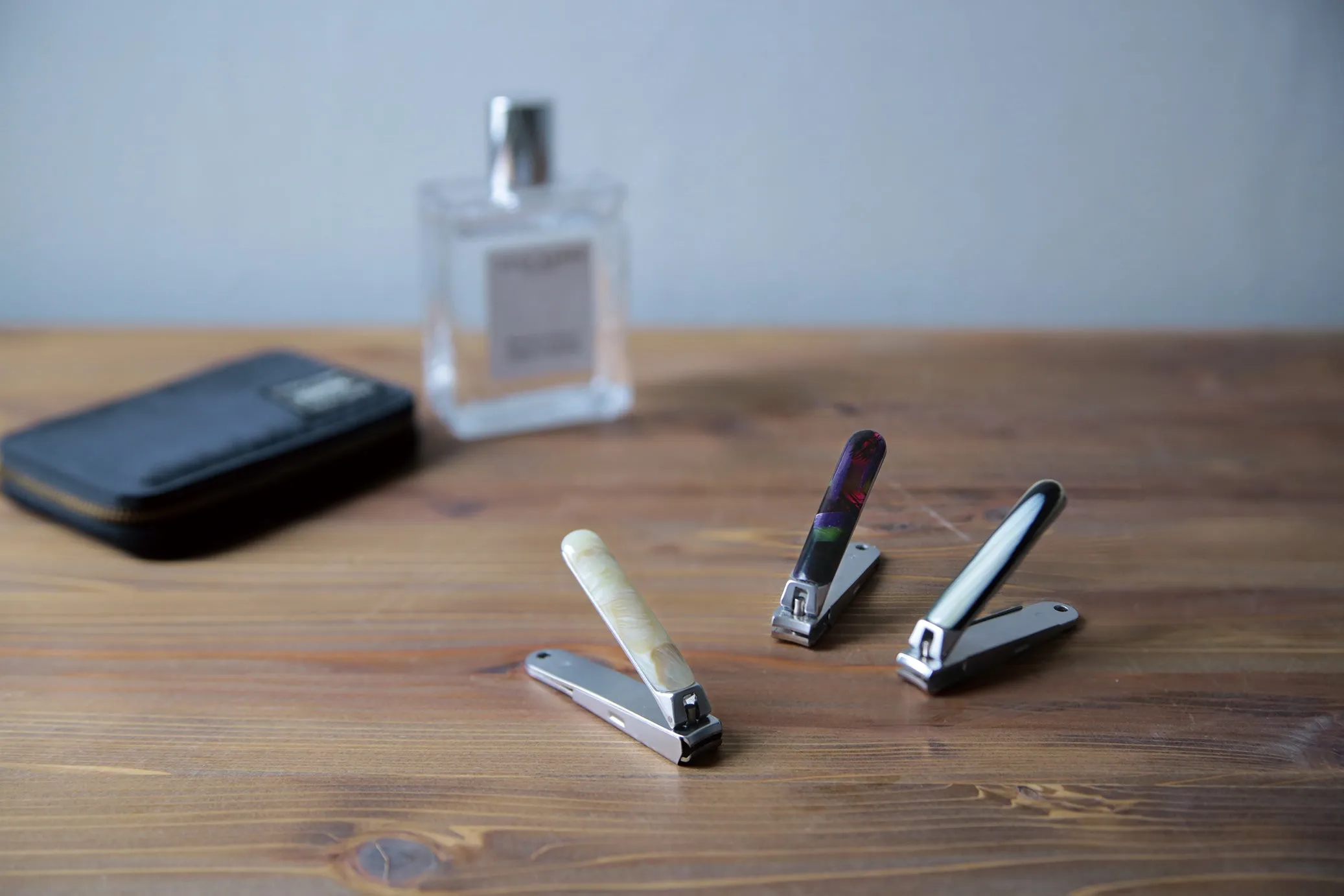 Seki Japan Nail Clipper - White Marble - , Japanese Nail Clippers