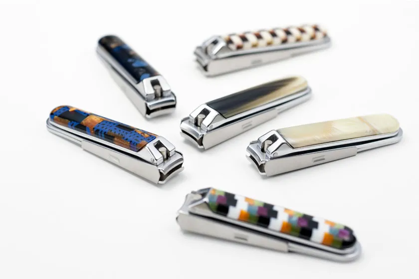Seki Japan Nail Clipper - White Marble - , Japanese Nail Clippers