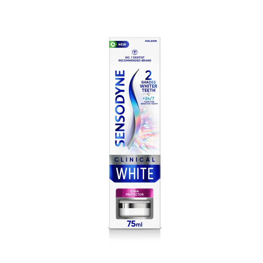 Sensodyne Clinical White Stain Protector Toothpaste 75ml