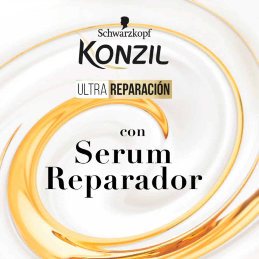 Shampoo Konzil Ultra Reparación Nutrición Frasco x375 ml