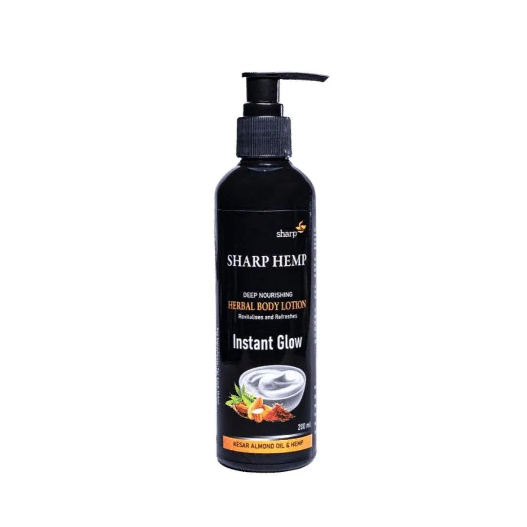 Sharp Hemp - Herbal Body Lotion | Deep Nourishing For Instant Glow