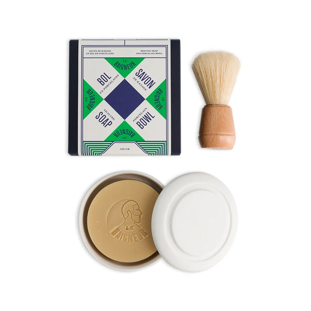 Shaving Bowl   Soap   Shaving Brush