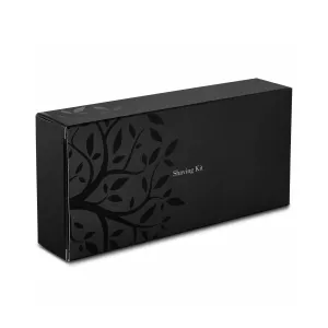 Shaving Kit in Black Box Case 100
