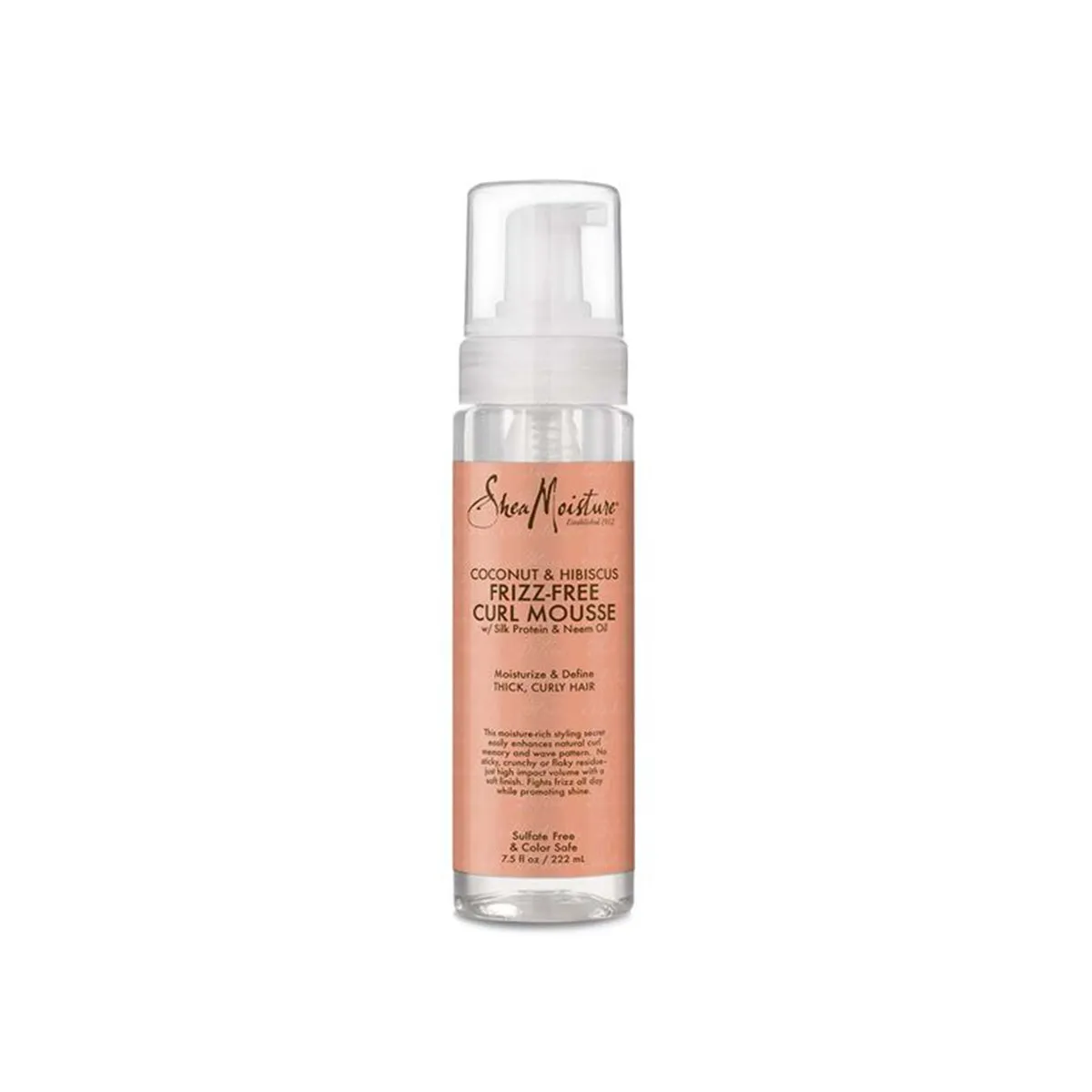 SheaMoisture Coconut & Hibiscus Frizz-Free Curl Mousse