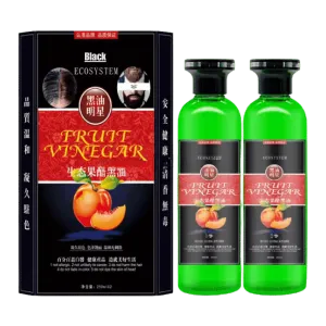 Shengfa Fruit Vinegar Black And Dark Brown Hair Color Gel 250ml X 2