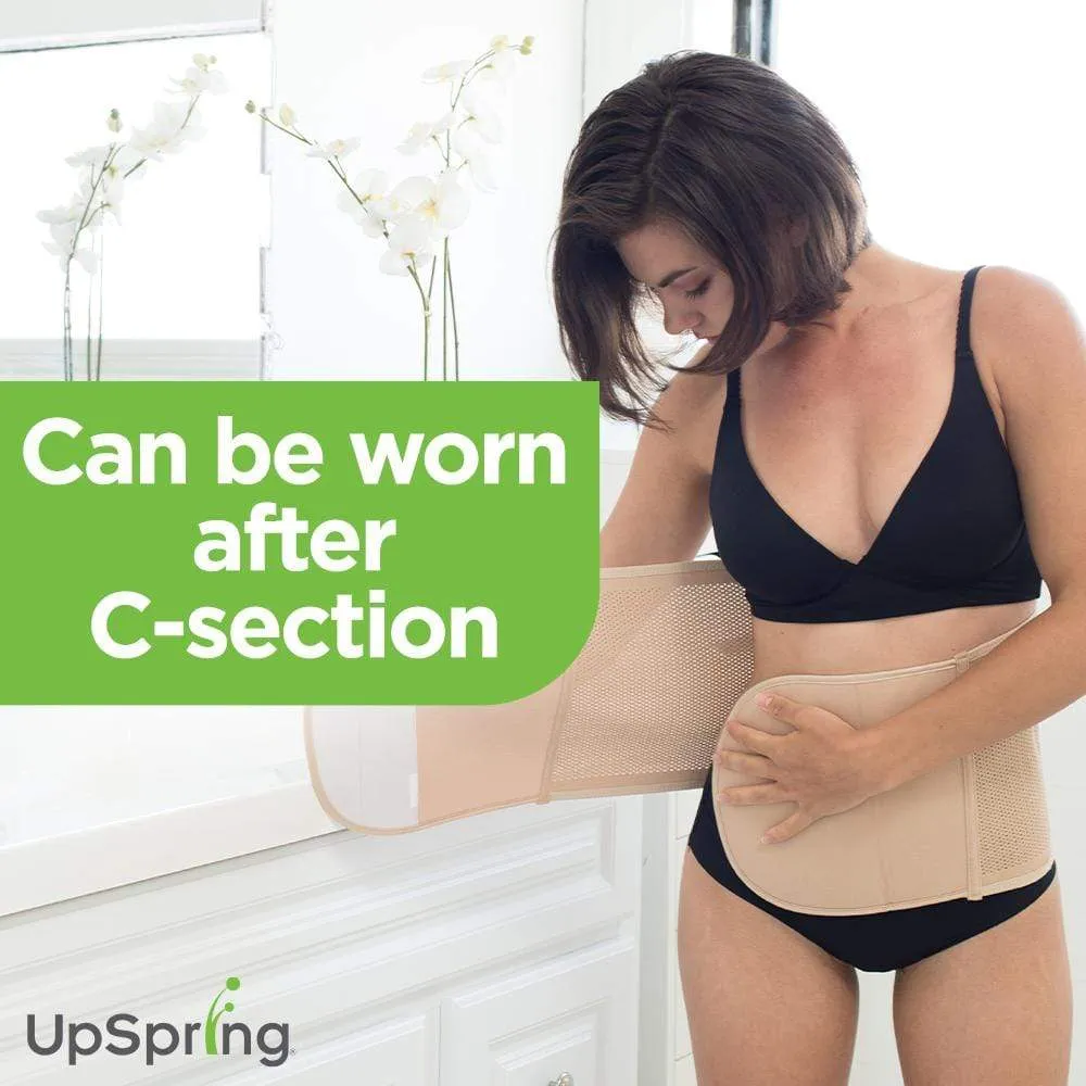 Shrinkx Belly Latex-Free Wrap, Ultra Slimming Triple-Point Compression, Nude