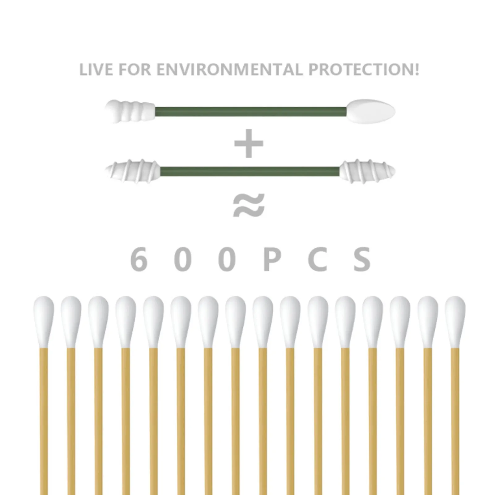 Silicone Cotton Swabs Stick