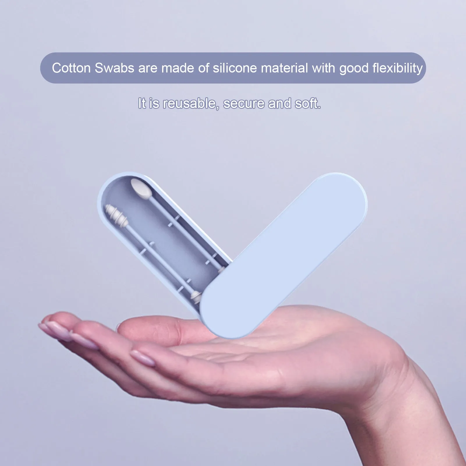 Silicone Cotton Swabs Stick