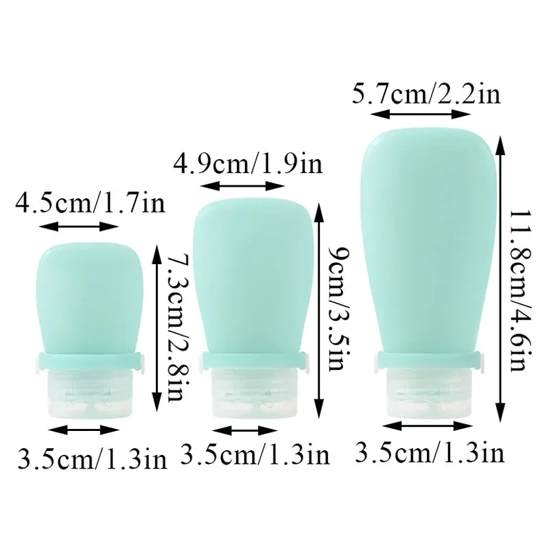 Silicone Travel Bottle Set