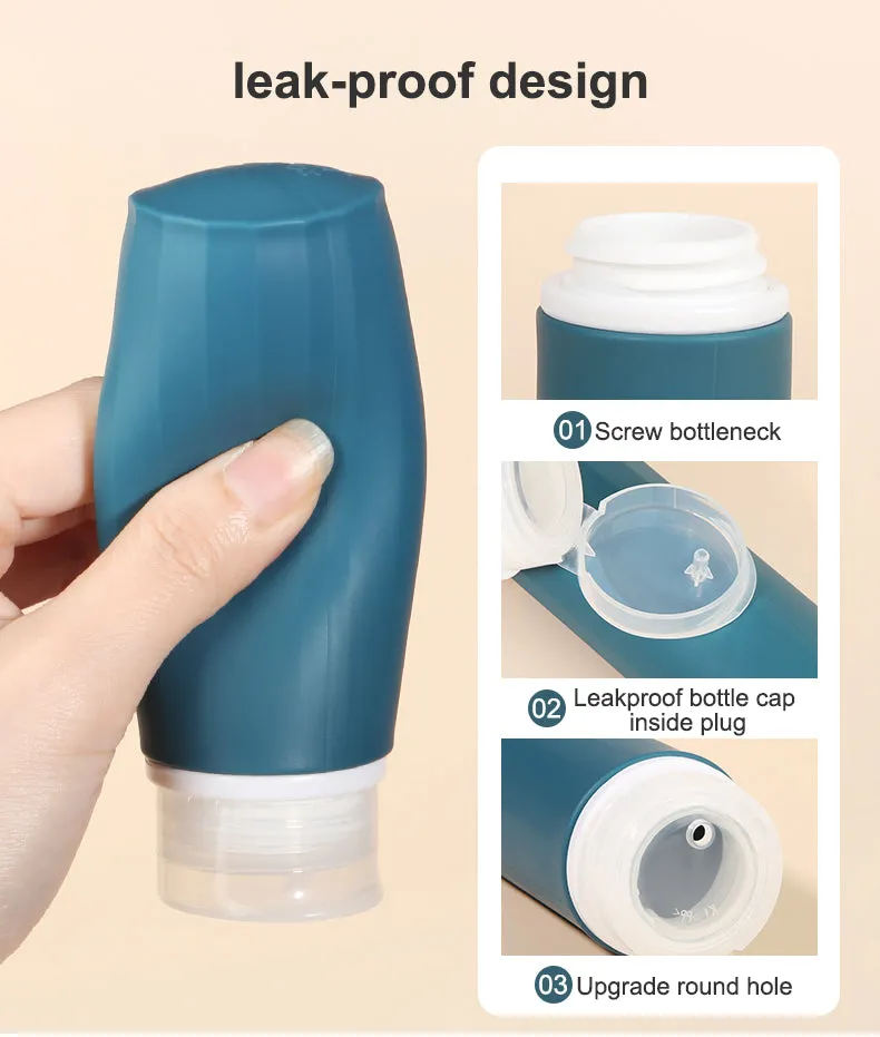 Silicone Travel Bottles 100ml Manufacturer