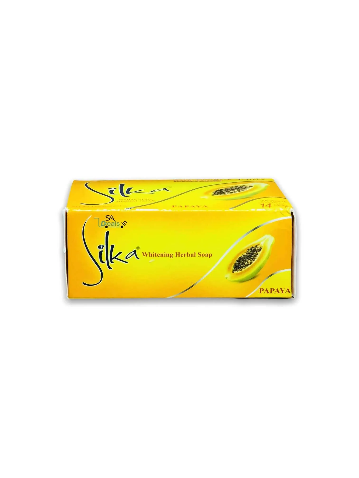 Silka Papaya Skin Whitening Soap 135g