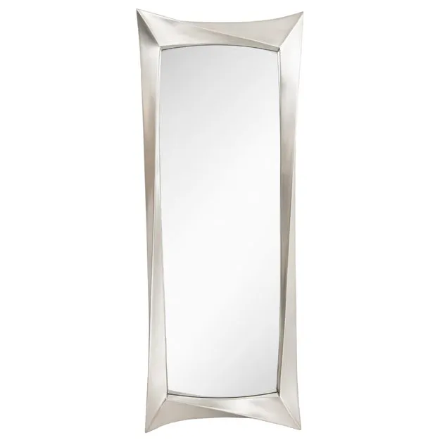 Silver Leaf Long Wall Mirror H: 168 cm