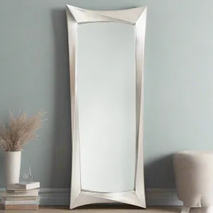 Silver Leaf Long Wall Mirror H: 168 cm