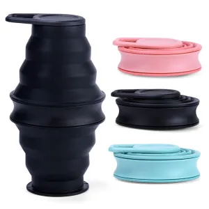 Small  Silicone Reusable Water Bottles
