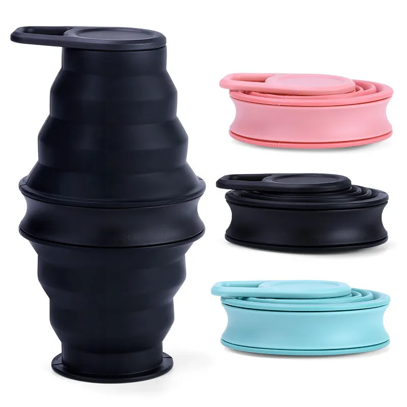 Small  Silicone Reusable Water Bottles