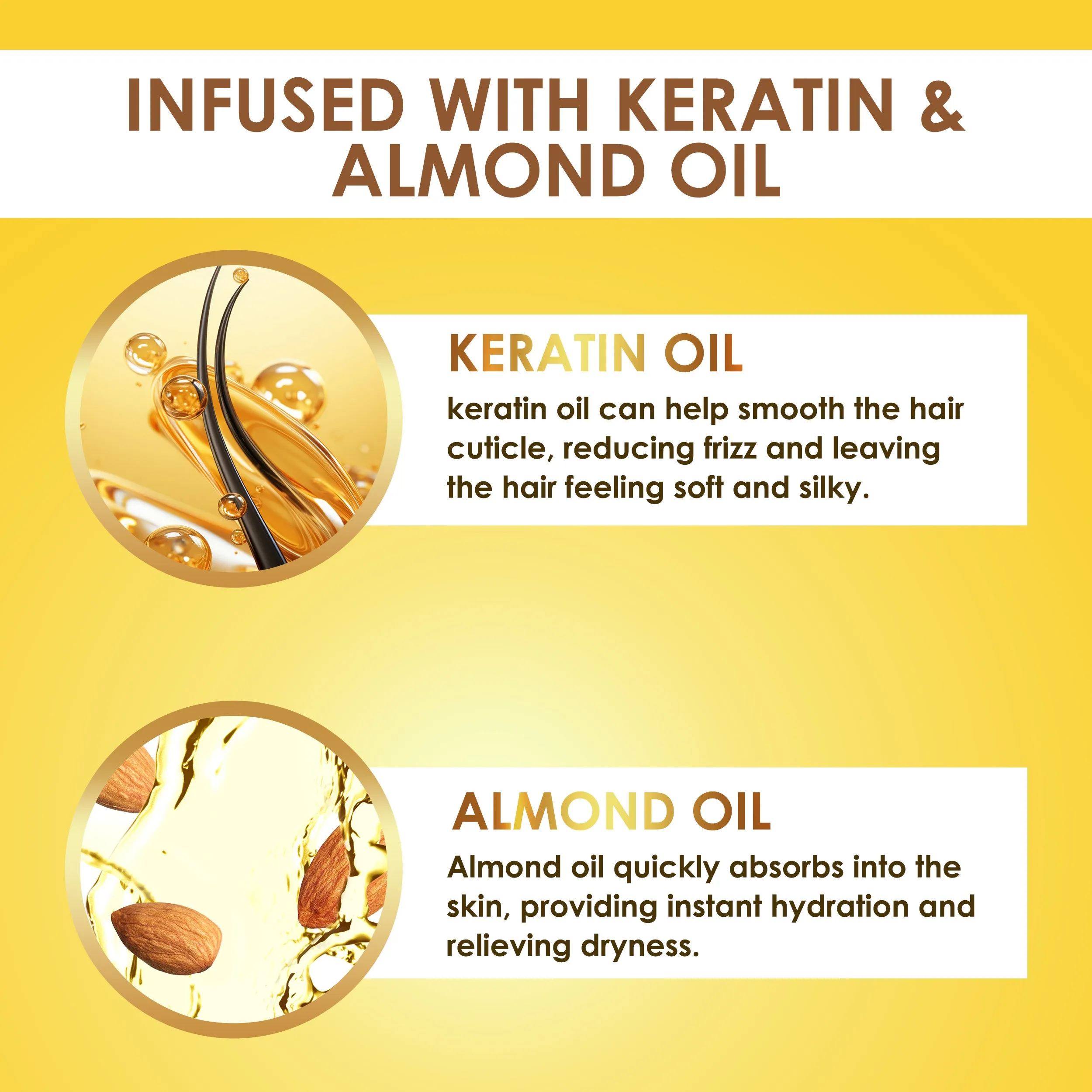 Smoothening Hair Serum Keratin