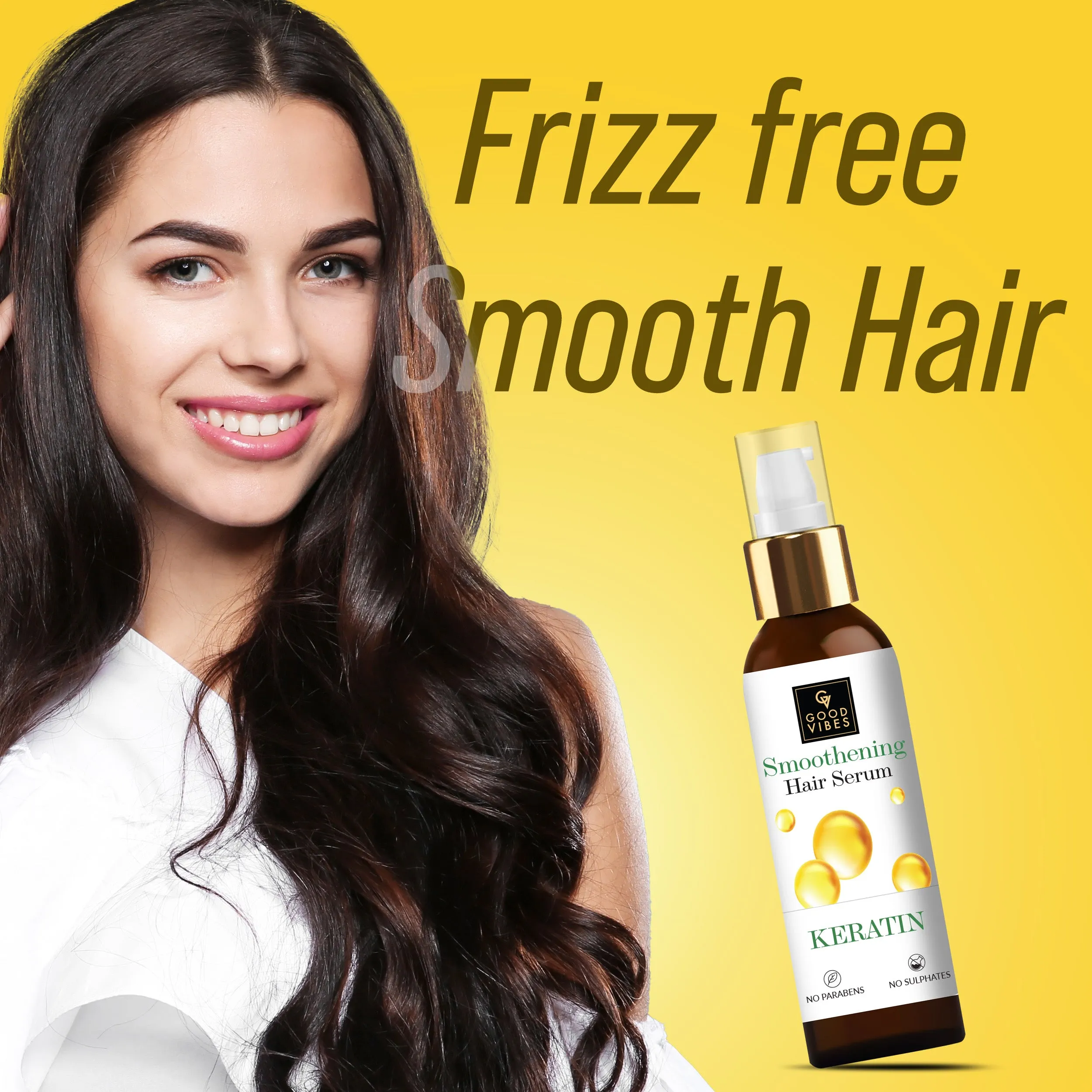 Smoothening Hair Serum Keratin