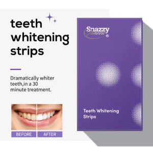 Snazzy Jahzzie Mint Flavor Teeth Whitening Dry Strips