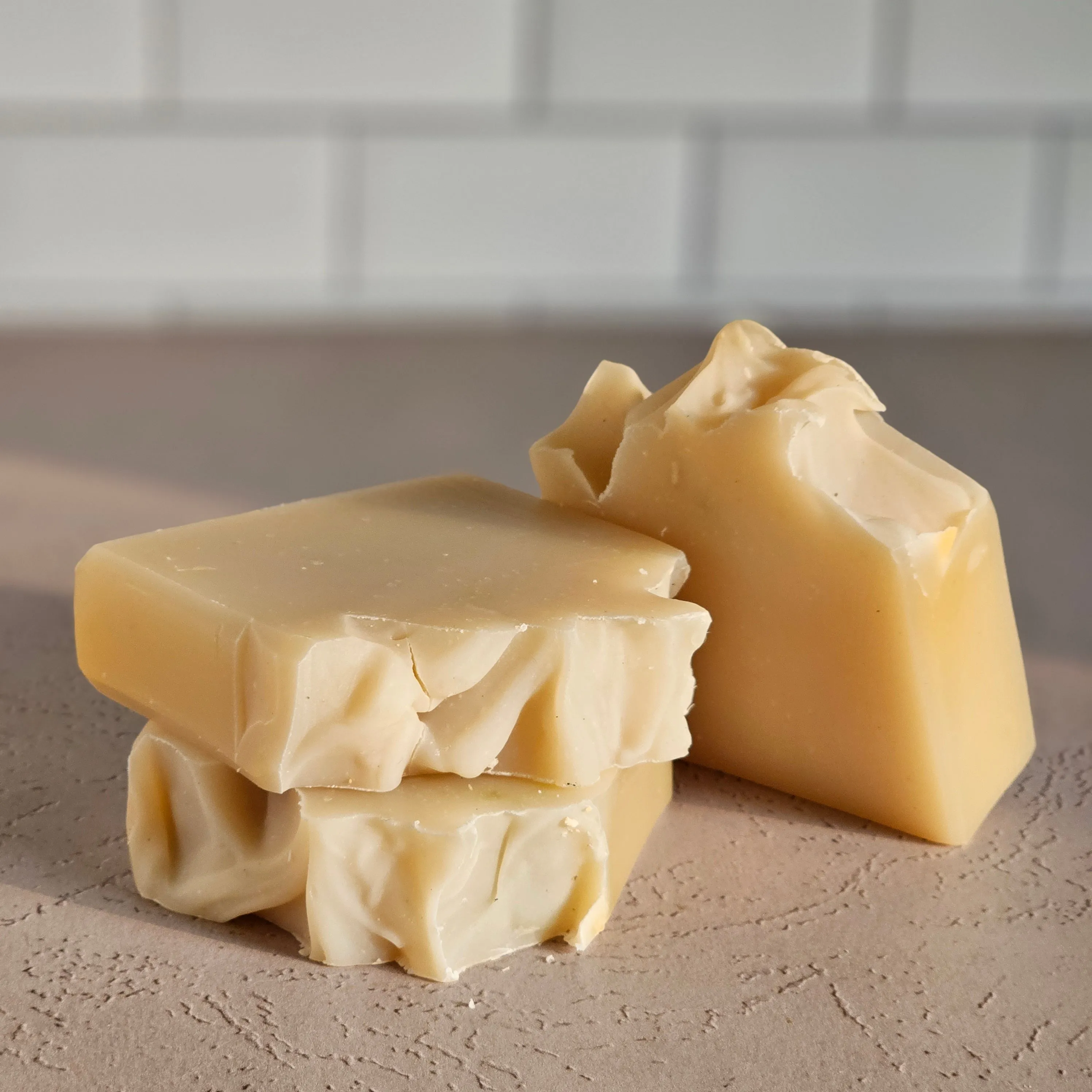 SnowFlake Soap--natural Cold Process Tallow Soap