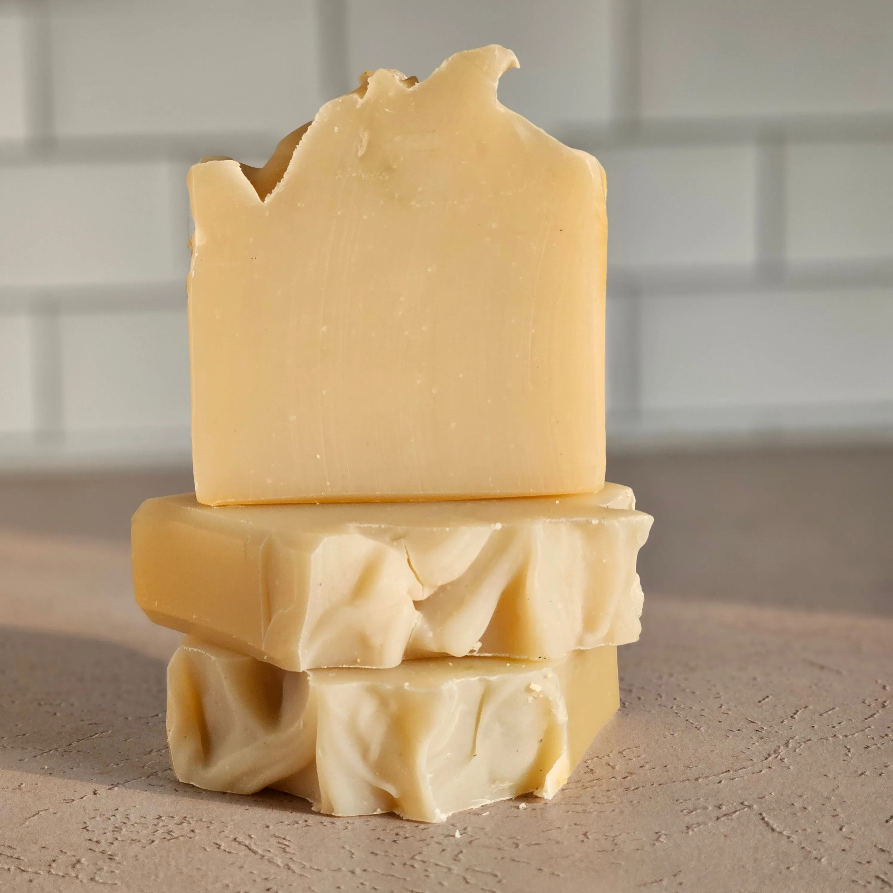 SnowFlake Soap--natural Cold Process Tallow Soap